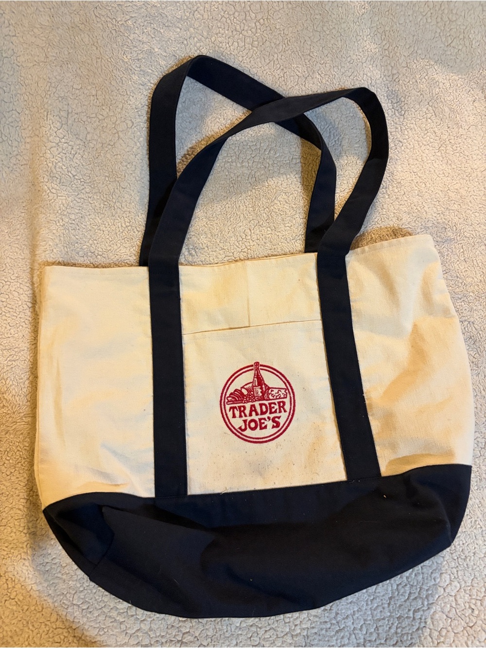 Traders Joe Canvas Tote Bag